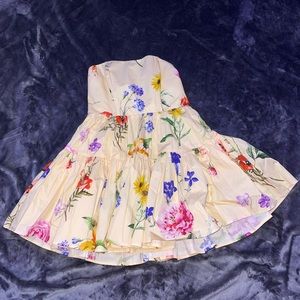 bnwt, express, flowered dress